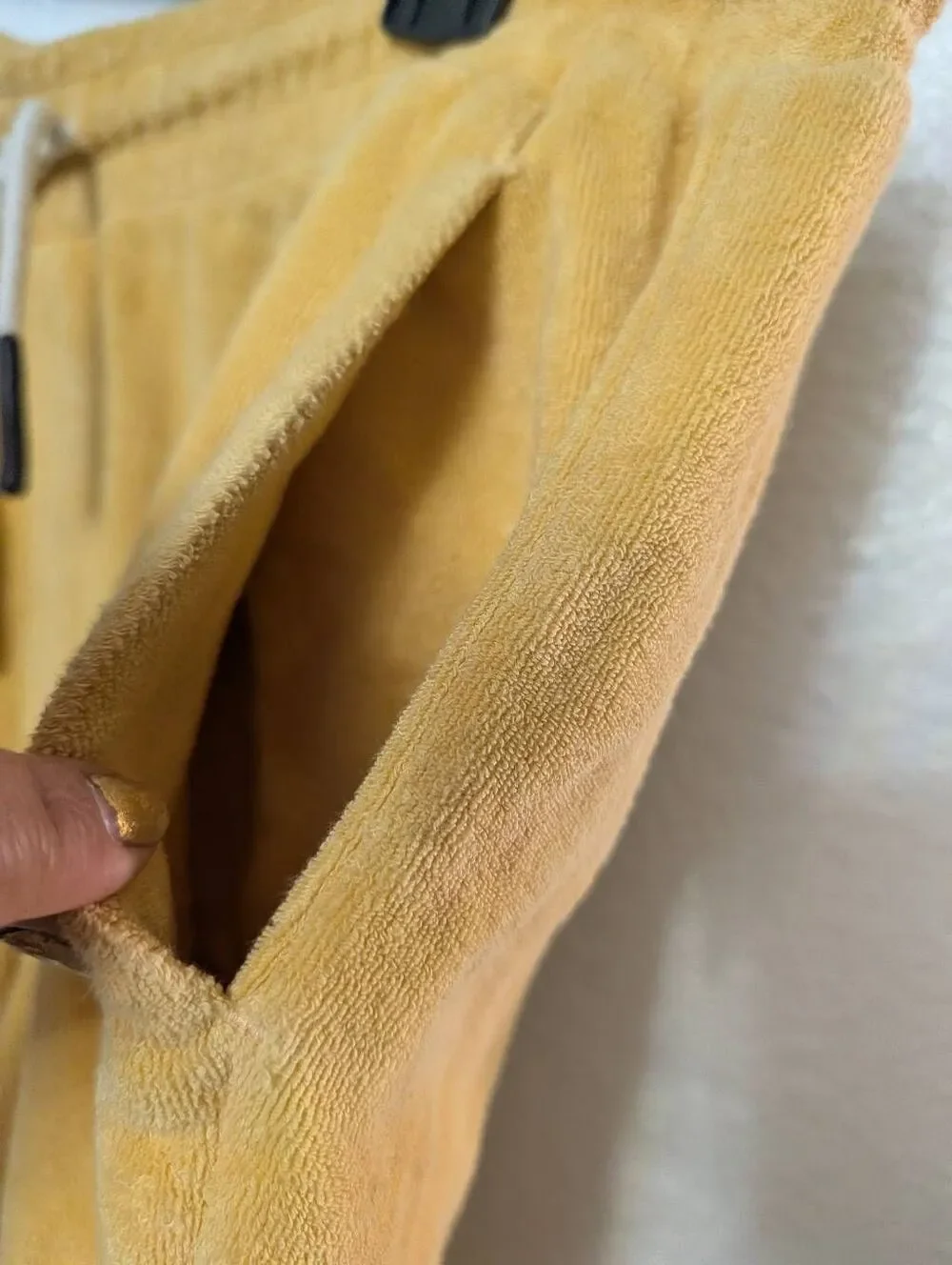 OAS mustard yellow short